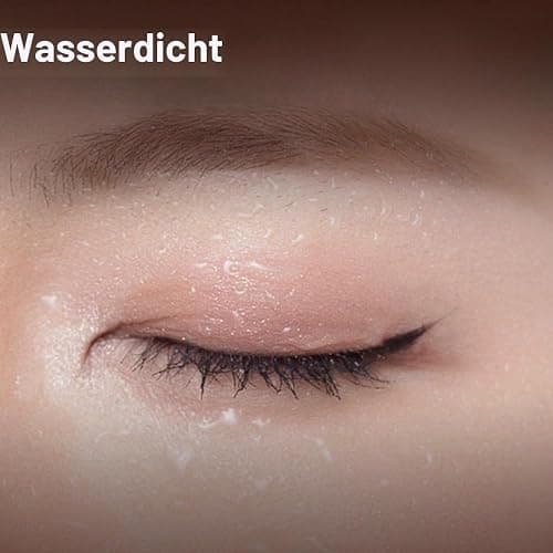 Wasserfeste Mascara für kurze/untere Wimpern – Präzisions-Minibürste, Locken-Halte-Technologie, verlängernd & voluminös, schwarz, klumpenfrei & smudgeproof Wasserfeste Wimperntusche– 1 Stück thumbnail 5