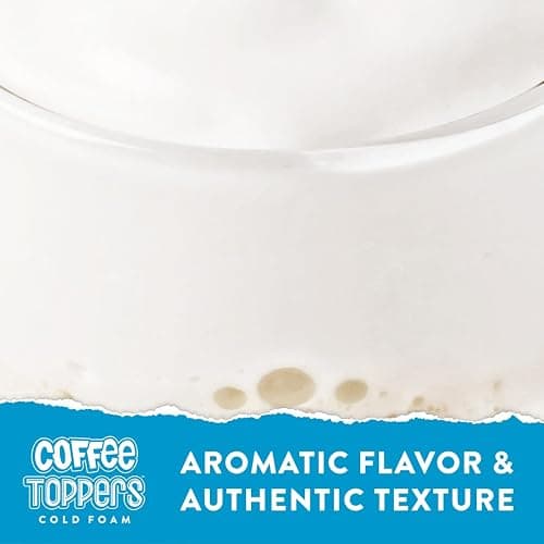 Coffee Toppers Cold Foam Vanilla 15 Ounce (Pack of 3), Be Your Own Barista, Kosher thumbnail 6