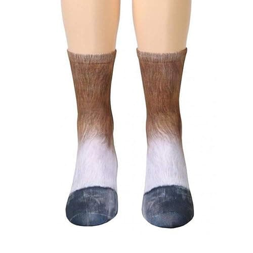Rivanoer Easter Basket Essentials-Funny Animal Paw Socks Easter Basket Stuffers for Teens Boy Kids Men thumbnail 2