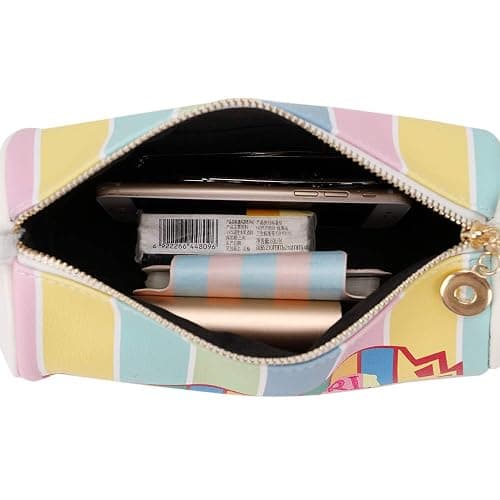 ENJOININ Fun Shape Purse for Women Novelty Handbags Unique Chain Crossbody Bag for Teens with Adjustable Shoulder Strap thumbnail 9