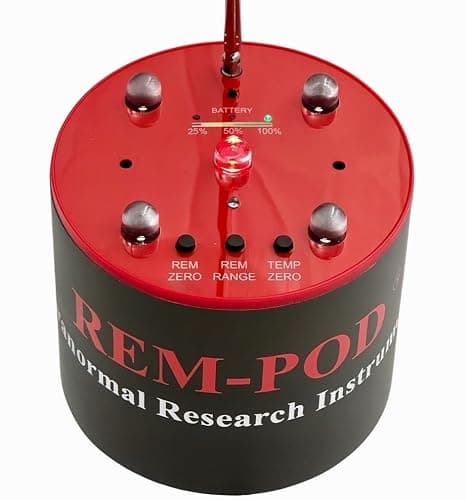 REM-POD Rev 3, Field Fringe Detection, + more upgrades: 60 hr Battery Life, 5 Sensitivity Levels, Auto Temp Deviation Detection Pro, Battery Life Meter, Folding Antenna, Tripod - Image 1