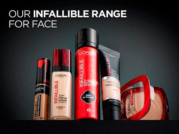 L'Oreal Paris Infallible 3-second Setting Spray, Long-Lasting Fixing Spray for Face, lightweight micro mist non-sticky, transfer proof, sets makeup for up to 36 Hour, 75ml (Pack of 2) thumbnail 12