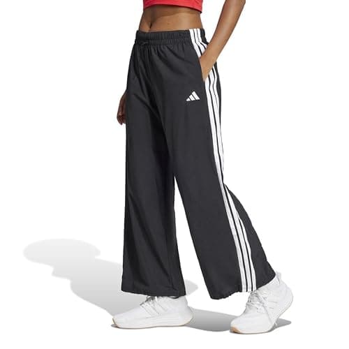 adidas Women's Essentials 3-Stripes Woven Parachute Pants - Image 1