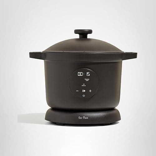 Our Place Dream Cooker | 6-quart Multicooker | 4 Versatile Modes | Pressure Cook, Slow Cook, Sear & Saute, Keep Warm | Hands-Free Steam Release | Tailored Control Panel | Char thumbnail 7