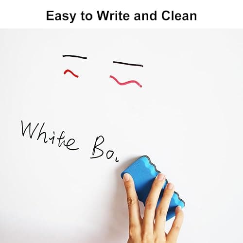 DEVELOP Magnetic Dry Erase White Board 24x36 Inch, Aluminum Frame Wall-Mounted Whiteboard with Detachable Marker Tray & Magnetic Surface for Home Office Classroom Kitchen Memo thumbnail 5