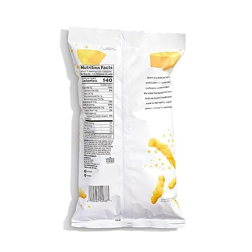 365 by Whole Foods Market White Cheddar Cheese Curls, 7 OZ (Pack of 2) thumbnail 3