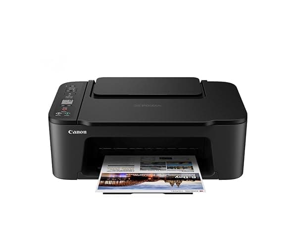 Canon PIXMA TS3720 - Wireless All-in-One Home Office Printer, Copier, Scanner, Mobile Friendly, Black - Image 1