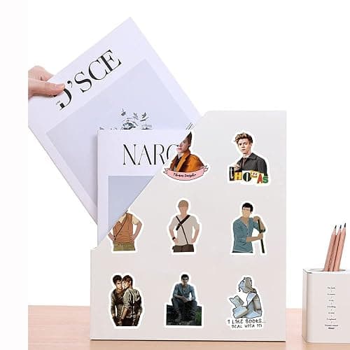 62pcs The Maze Runner Stickers Classic Movies Sticker for Children, Girls, Boys, Teenagers, Adult Water Bottles, Laptops, Suitcases, Birthday Toy Decoration, Kids Holiday Party thumbnail 2