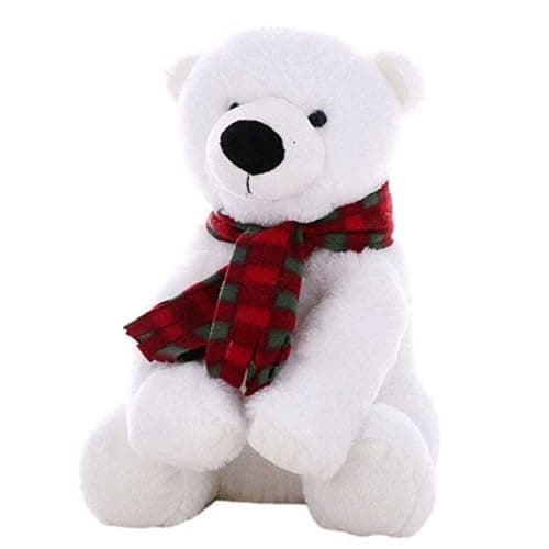 Plush Toys Wanderland Nanook The Polar Bear 16 inch Plush Toy - Soft and Cuddly White Stuffed Animal Bear, Large Arctic Teddy Bear for Kids, & Toddlers, Ideal Winter Gift or Birthday Surprise - Image 1