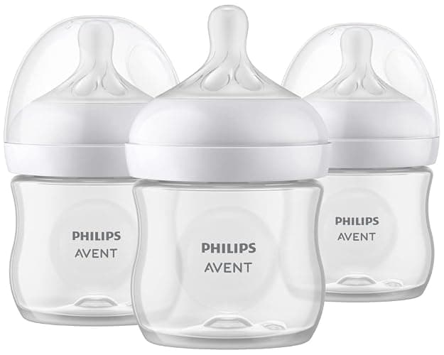 Philips Avent Natural Baby Bottle with Natural Response Nipple (Slow Flow, Flow 2), 4oz, 3-pack, SCY900/03 thumbnail 10