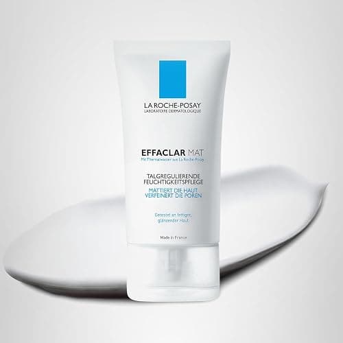La Roche Posay Mattierende Feuchtigkeitspflege für fettige, unreine und zu Akne neigende Haut, Talgregulierend und porenverfeinernd, Mit LHA und Thermalwasser, Effaclar Mat, 40 ml | Mattierende Feuchtigkeitspflege für ölige Haut. Wirkt talgregulierend, verfeinert sichtbar Poren & mattiert die Haut thumbnail 9