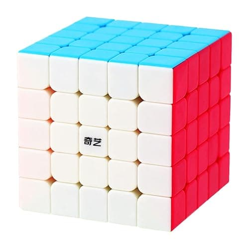 BestCube 5x5 Speed Cube Stickerless Puzzle Toys Gift (Qizheng Version) - Image 1