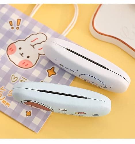Tooe Kawaii Eyeglasses Clamshell Hard Case Holder Japanese Aesthetic Anime Printed Protective Case Eyeglass Storage Case thumbnail 4