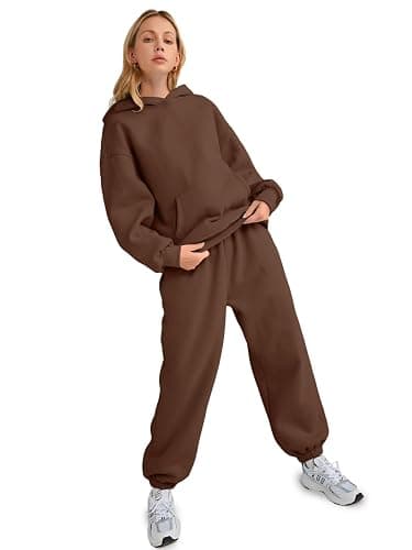 AUTOMET Womens 2 Piece Outfits Lounge Hoodie Sweatsuit Sets Plus Size Fall Fashion Clothes Airport Travel Pants Tracksuits thumbnail 5