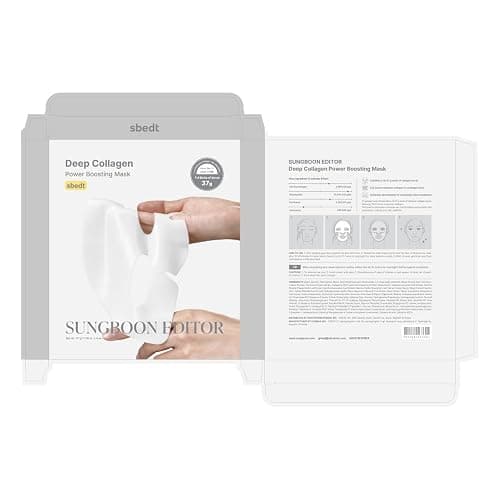 SUNGBOON EDITOR Deep Collagen Overnight Mask Hydrating Mask for Glass Skin, Wrinkle Care, Firming & Pore Refining 2,160,000PPB Collagen + 9 Peptides Stocking Stuffers for Women Korean Skincare, 4ea thumbnail 3