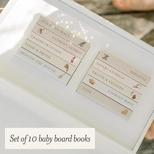 Our Very Little Library Board Book Set: A Foundational Language Vocabulary Board Book Set for Babies (Our Little Adventures Series, 9) - Board book thumbnail 3