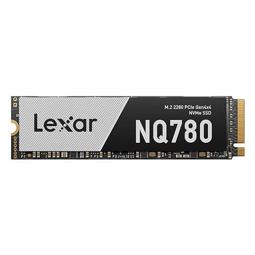 Lexar 1TB NQ780 SSD PCIe Gen4 NVMe M.2 2280 Internal Solid State Drive, Up to 6500/2500 MB/s Read/Write, Compatible with PS5, for Gamers and Creators (LNQ780X001T-RNNNU) - Image 1