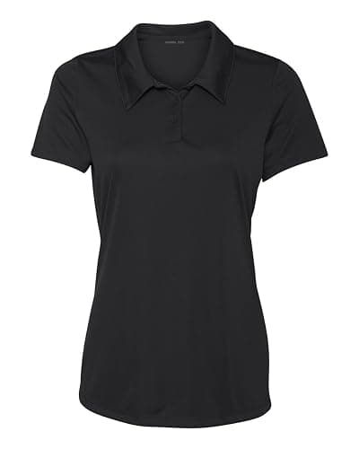 Women's Dry-Fit Golf Polo Shirts 3-Button Golf Polo's in 20 Colors XS-3XL Shirt - Image 1