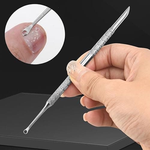 Doppelendig Nagelhautschieber Selbstklebend Schleifpapier Maniküre Set Nagelhautentferner Nagelschieber Sandpapier Nagelfeile Nail Art Cuticle Remover Nagelpflegeset Nailart Nagelhaut Entfernen Tools thumbnail 4