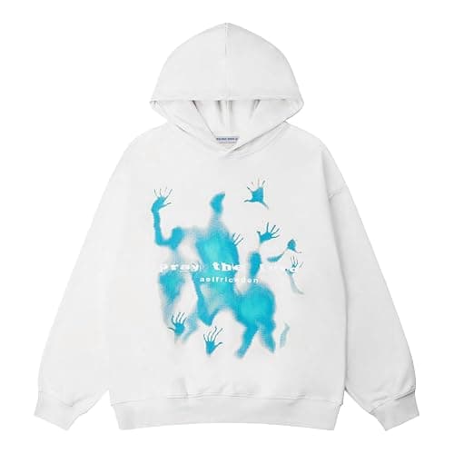 Aelfric Eden Graphic Hoodies Vintage Printed Hoodie Sweatshirt Casual Oversized Long Sleeve Streetwear Hooded Pullover - Image 1