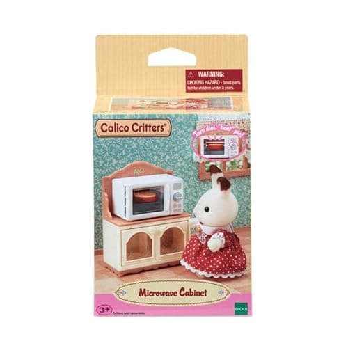 Calico Critters, Doll House Furniture and Décor, Microwave Cabinet thumbnail 3