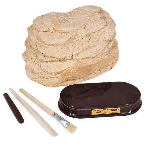 ArtCreativity Dinosaur Excavation Kit for Kids, 5.5” Pachycephalosaurs Skull Excavating Set with Fossil Digging Tools and Stand, Fun Science Activity Toy, Educational Dinosaur Gift for Boys and Girls thumbnail 4