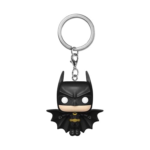 Funko POP! Keychain: Batman's 85th Anniversary - Batman - (Soaring) Novelty Keyring - Collectable Mini Figure - Stocking Filler - Gift Idea - Official Merchandise - Movies Fans - Backpack Decor - Image 1