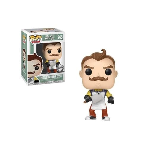 Funko POP Games: Hello Neighbor – The Neighbor with Apron and Cleaver – FYE Exclusive - Image 1