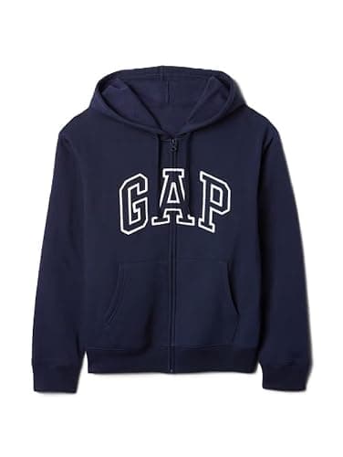GAP womens Logo Hoodie Hooded Full Zip Sweatshirt thumbnail 5