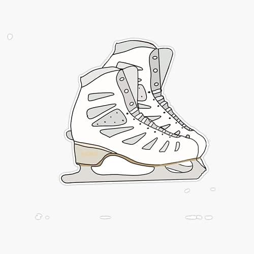 Edea Skates Sticker Vinyl Waterproof Sticker Decal Car Laptop Wall Window Bumper Sticker 5" - Image 1