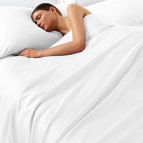 NTBAY Standard Satin Pillowcases, Set of 2, Zipper, Pure White | Smooth Silky Microfiber Satin Pillowcases with Hidden Zippers for Hair and Skin, 20 x 26 Inches, Pillow Inserts Not Included thumbnail 7