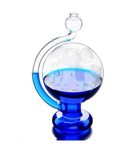 TimesFriend Storm Glass Forecaster Predicting Weather Forecasting Home Ornament Local Cool Monitor Bottle Visual Live Report Reporting Box Ball Indoor Desktop for Kids Toy - Image 1