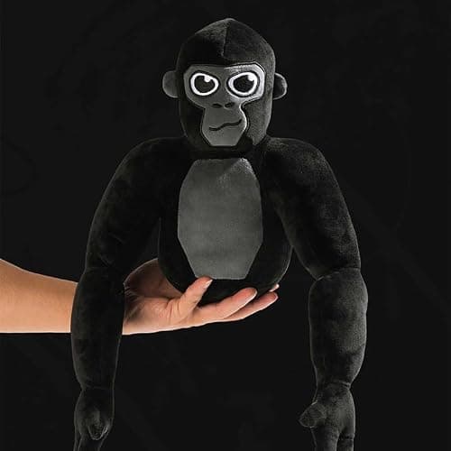 Gorilla Tag Official Monke Plush, Poseable Arms with Accessories: Backpack, Beanie & Milk Carton (18 Inch) thumbnail 8