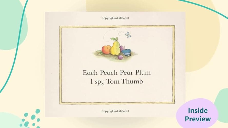 Each Peach Pear Plum board book thumbnail 7