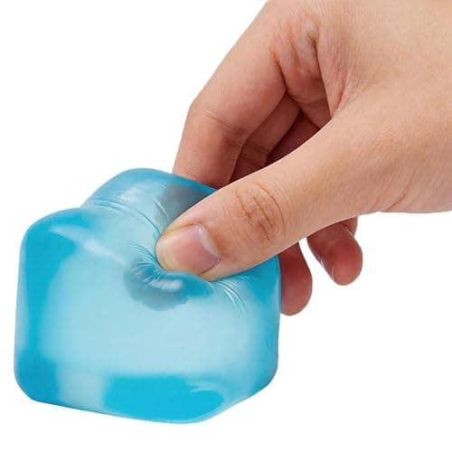 Nice Cube Glow Sensory Cube Toy, TPR Fidget Cube & Glow In Dark Block, for Home Desktop Classroom Office Daily Play, Soft Handheld Squeeze Toy for Kids Adults Relaxation thumbnail 7