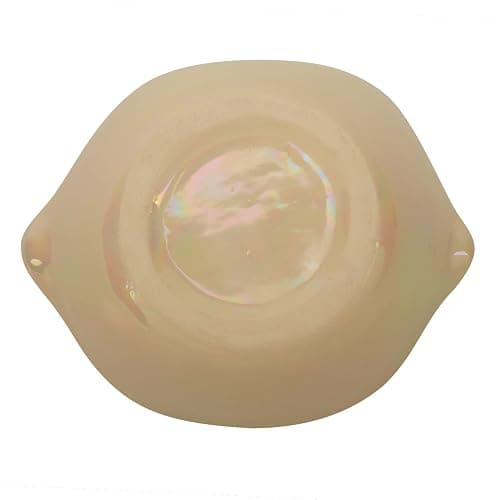 LIABI Lips Decorative Bowl Ceramic Lipstick Ring Holder Jewelry Tray Cosmetic Storage Display Holder Desktop Hair Ties Clips Storage Case in Bathroom for Women Men thumbnail 3