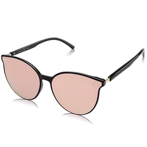 SOJOS Sunglasses Womens Trendy 2025 Classic Round Retro Vintage Shades Large Frame Sunnies SJ2067 - Pink