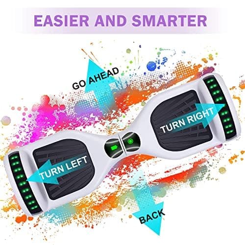 self balance scooter Built-in Bluetooth Speaker - UL 2272 Certified Hover Board for Kids (No Carrying Bag) thumbnail 2
