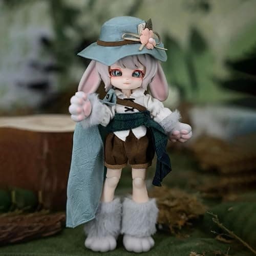 niannyyhouse BJD Blind Box Figurines, Dedicated to Luna Series, 1/12 Scale, Ball Jointed Doll with Clothes, Action Figure Collectable (6PCs) thumbnail 8