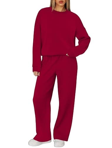 XIEERDUO Sweatsuits Women 2 Piece Outfit Matching Lounge Sets Fall Outfits 2025 Fashion Clothing Crewneck Track Suits thumbnail 3