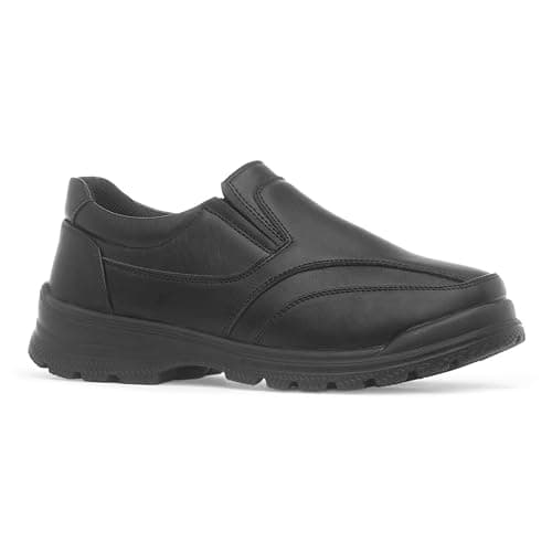 Trux Boys Black Slip On School Shoes thumbnail 8