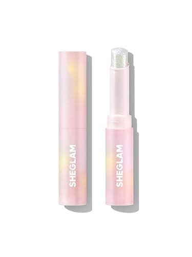 SHEGLAM Crystal Jelly Glaze Stick Eye Shadow Stick Eyeliner Brightener Pencil Crayon with Brush Easy to Blend Long Lasting Shimmer Eyeshadow-Rosy Gem - Image 1