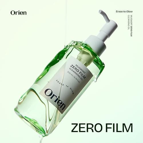 Orien Mugwort Zero Film Cleansing Oil 6.76 fl.oz. 200ml ㅣDaily Makeup Blackhead Removal No pore clogging Korean skincare double cleansing thumbnail 2