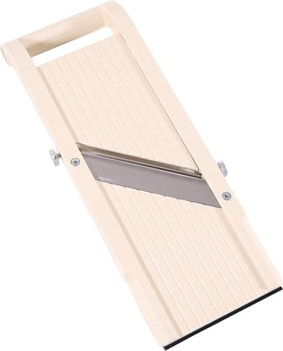 Benriner Super Slicer, with 4 Japanese Stainless Steel Blades, Beige - Super Slicer, Beige - Image 1