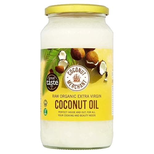 Coconut Merchant Organic Coconut Oil 1L | Extra Virgin, Raw, Cold Pressed, Unrefined | Ethically Sourced, Vegan, Ketogenic and 100% Natural | For Hair, Skin & Cooking | 1L - Image 1