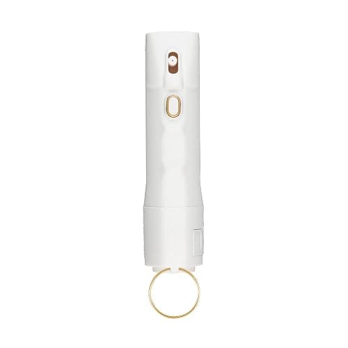 Sabre 2-in-1 Pepper Spray with 130dB Personal Alarm, Alert and Defend with One Press, Fast Flip Top Safety with Finger Grip and Tuck-Away Keyring, Maximum Strength, UV Marking Dye - Image 1