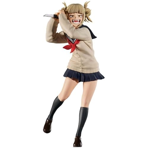 YLQANONG MHA Toga Himiko Figures Midoriya Izuku/Todoroki Shouto Anime Figure Statues Anime Action Figurine 17CM/6.69IN - Image 1