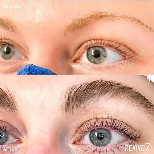 Original Revive7 Revitalizing Lash Serum for Eyelash Thickness - Serum Brow Enhancer Eyebrow - Lash Enhanced Formula for Longer, Fuller and Thicker Natural Eyelash, Made in Canada (3 ml) thumbnail 9
