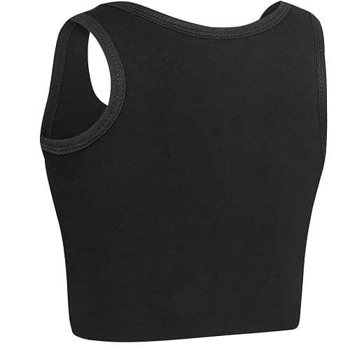 XUJI Transgender FTM Breathable Cotton Elastic Band Colors Chest Binder Tank Top (M-6XL) thumbnail 4