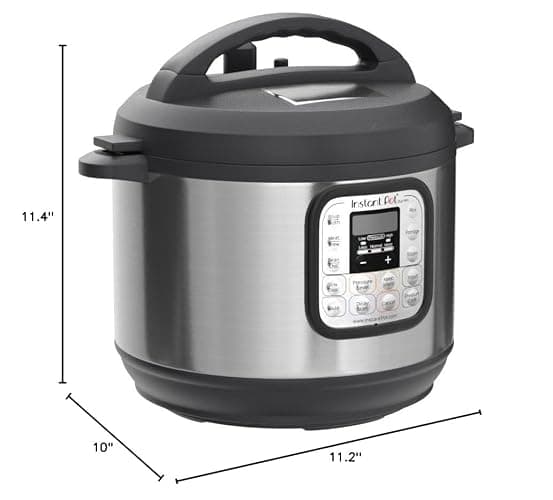 Instant Pot Duo 7-in-1 Mini Electric Pressure Cooker, Slow Rice Cooker, Steamer, Sauté, Yogurt Maker, Warmer & Sterilizer, Includes Free App with over 1900 Recipes, Stainless Steel, 3 Quart thumbnail 3